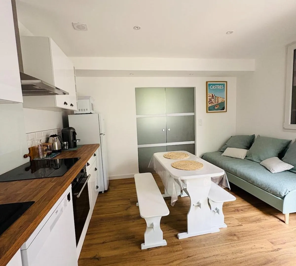 Maisonnette Proche Gare & Centre L Jardin L Clim 卡斯特尔 公寓